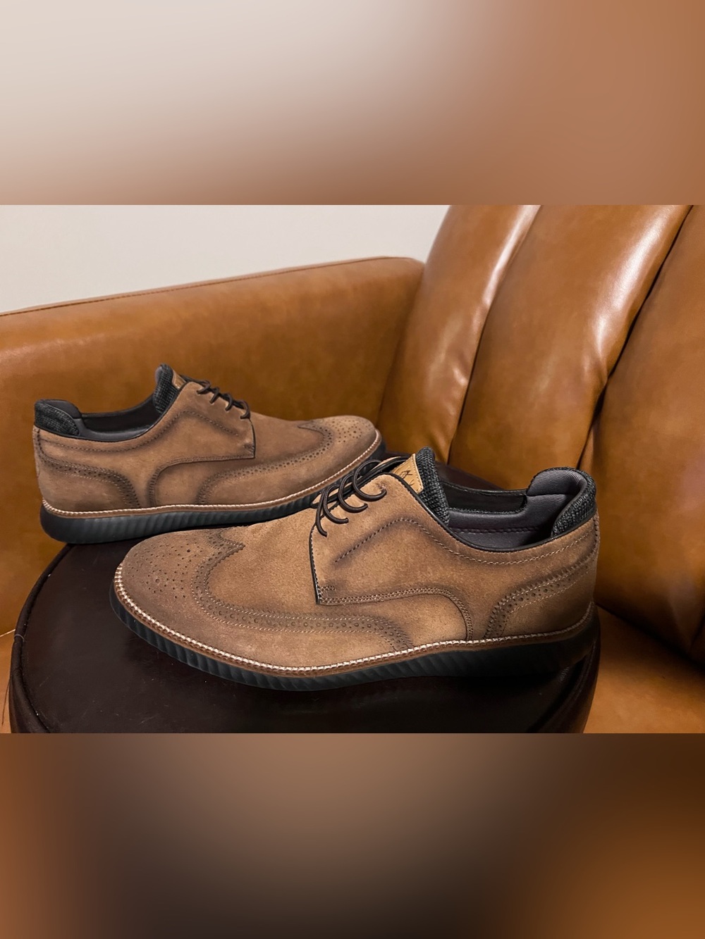 Martin Dingman French Roast Suede Oxford
Wingtip Countryair size 10.5